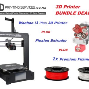 Wanhao i3 plus 3D Printer bundle NZ - Flexion - 2x Filaments