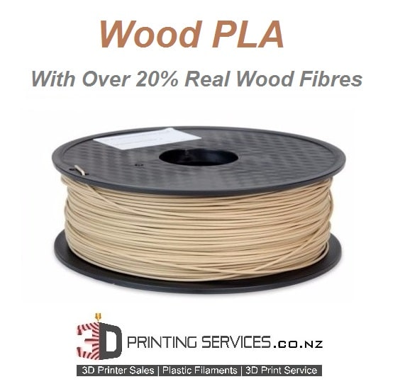 wood pla 3D Printer Filament NZ