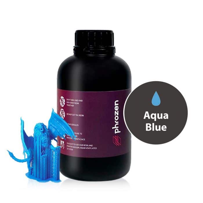 Phrozen Aqua Blue 3D Printing Resin New Zealand