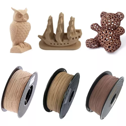 pla filled wood filaments NZ shades