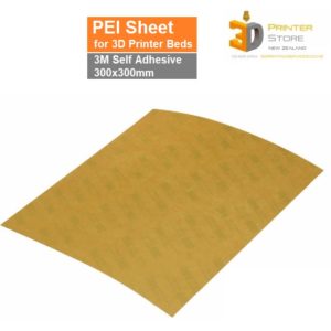 PEI Sheets with 3M Tape Bed Build Surface 3D Printer Store NZ