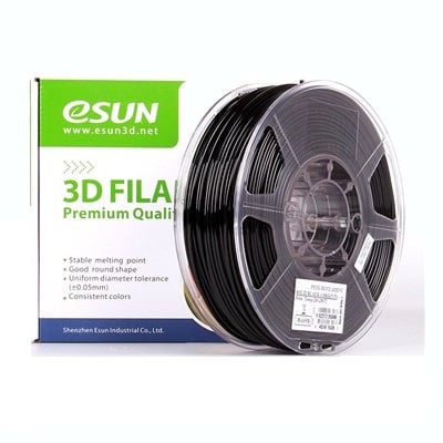 petg eSun Black 3d printer Filament New Zealand