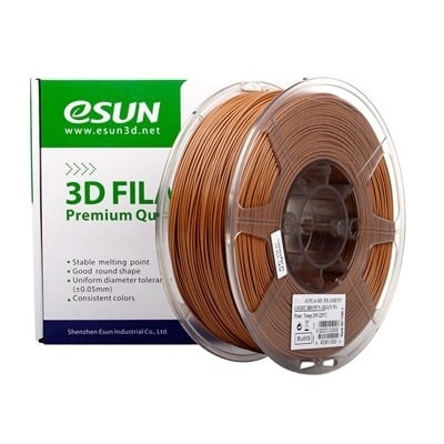 esun pla+ brown 3D printing filament NZ