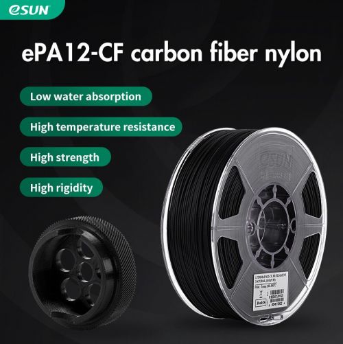 Nylon 12 Carbon Fiber 3D Printer Filament