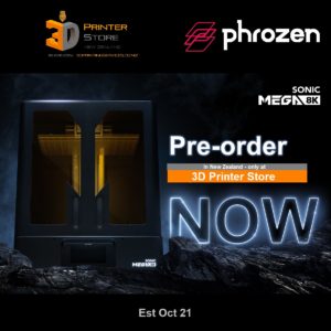 Phrozen Mega 8K Resin 3D printer Pre-order Special NZ