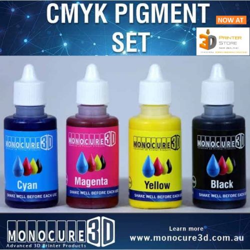 3D Printing Resin Colouring Pigment Set New Zealand