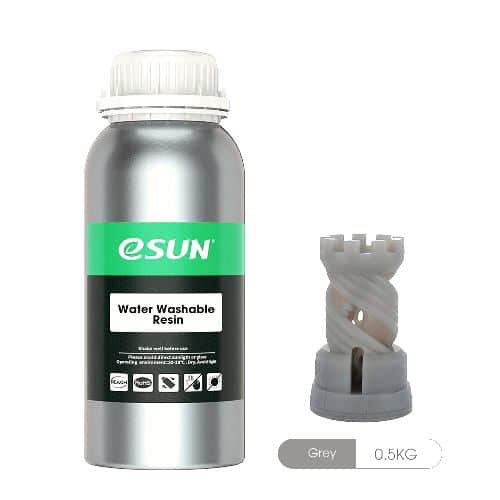 Esun Water wash 3d printing resin gray new zealand