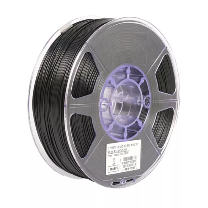 eSUN PA12 Black 3D Printing Filament