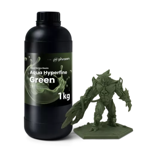 Phrozen Aqua Hyperfine 3D Printing Resin Green