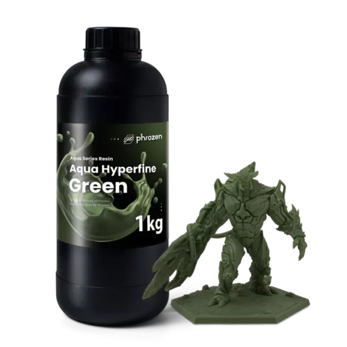 Phrozen Aqua Hyperfine 3D Printing Resin Green