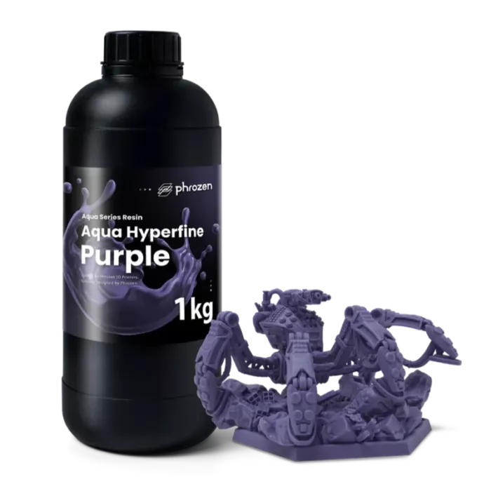Phrozen Aqua Hyperfine 3D Printing Resin Purple