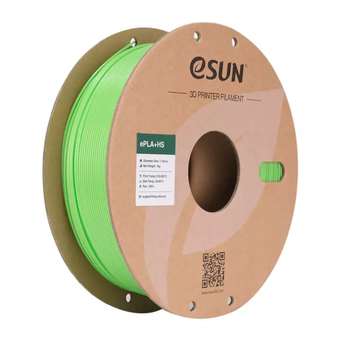 eSUN PLA+HS Peak Green 3D Printing Filament