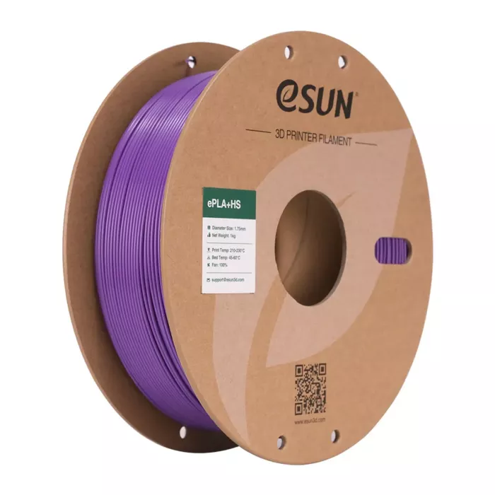 eSUN PLA+HS Purple Filament