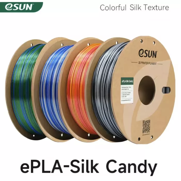 PLA Silk Candy Gradient Metallic 3d filament
