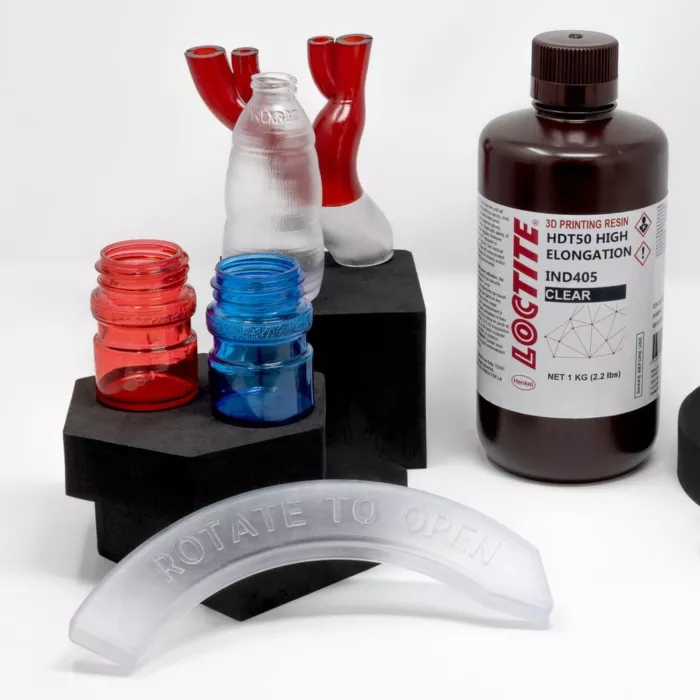 IND 405 clear resin dyed