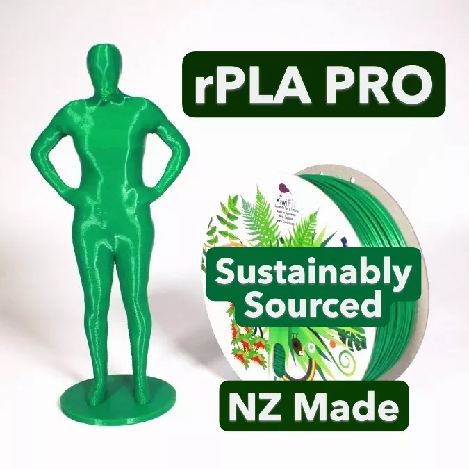 rPLA NZ made sustainbly sourced 3d printing filament