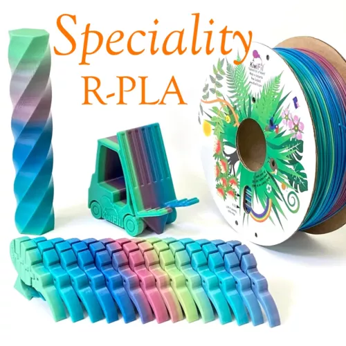 Speciality recycled pla filaments