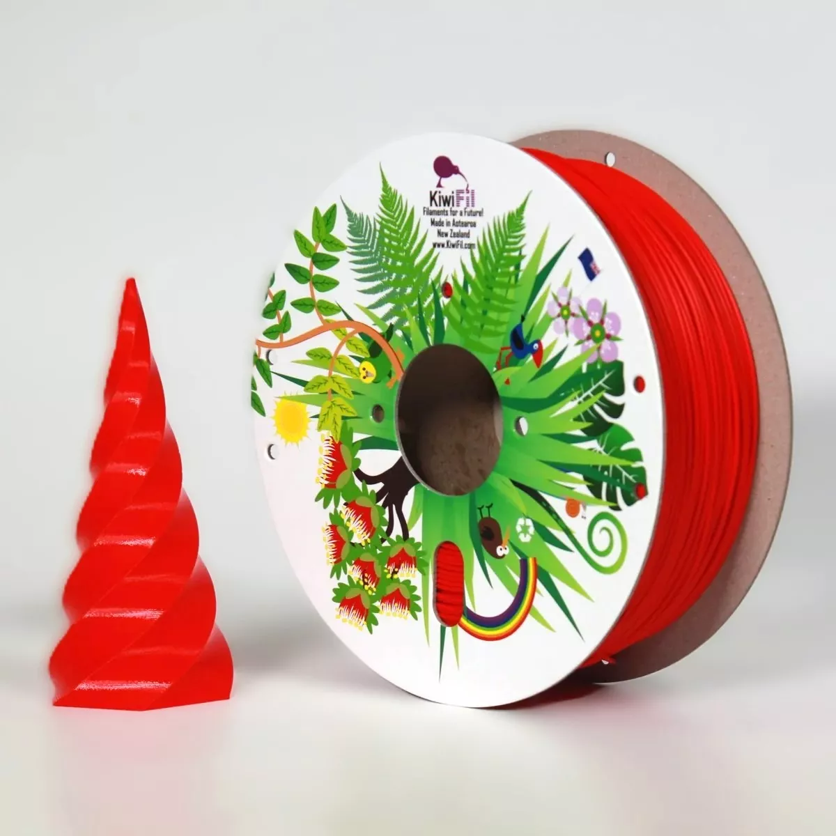 Kiwifil Red Recycled PLA