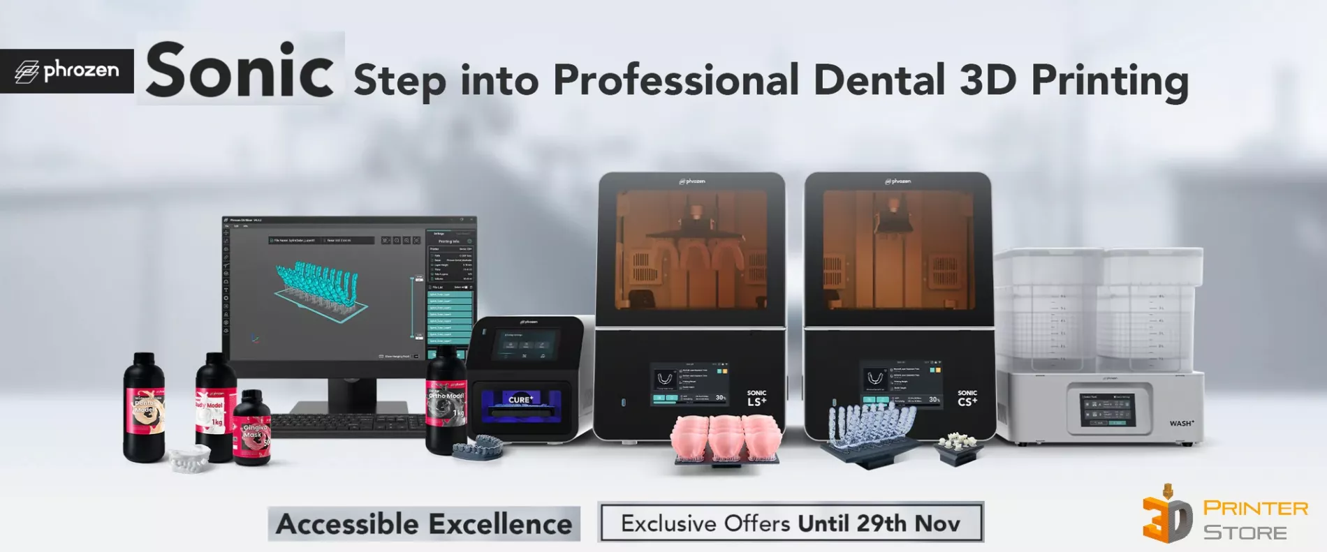 Phrozen professional dental 3d printers