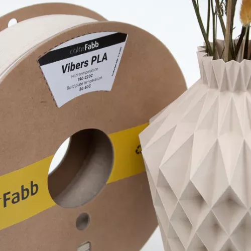 Vibers Sustainably sourced PLA filament white