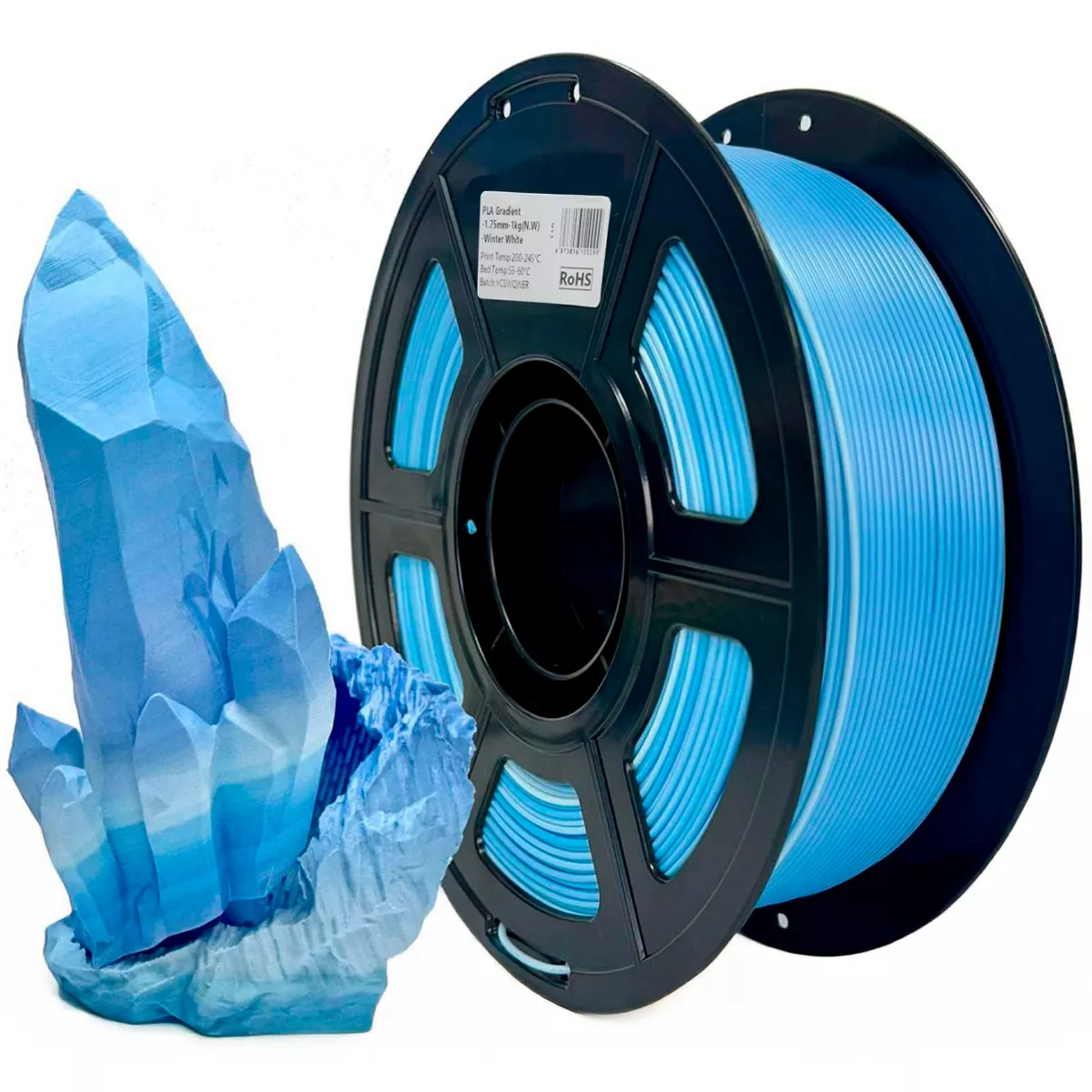 PLA Gradient Colour Winter White